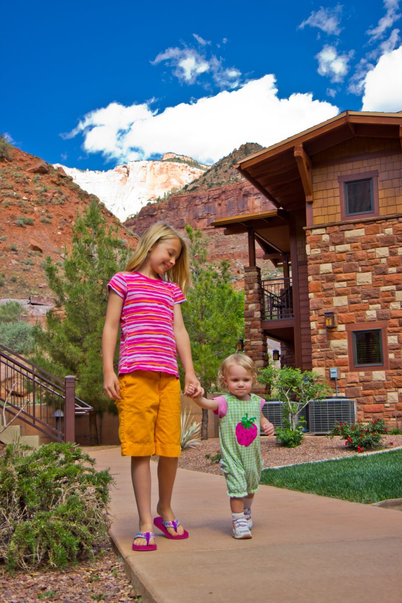 Young Kids at Cable Mountain