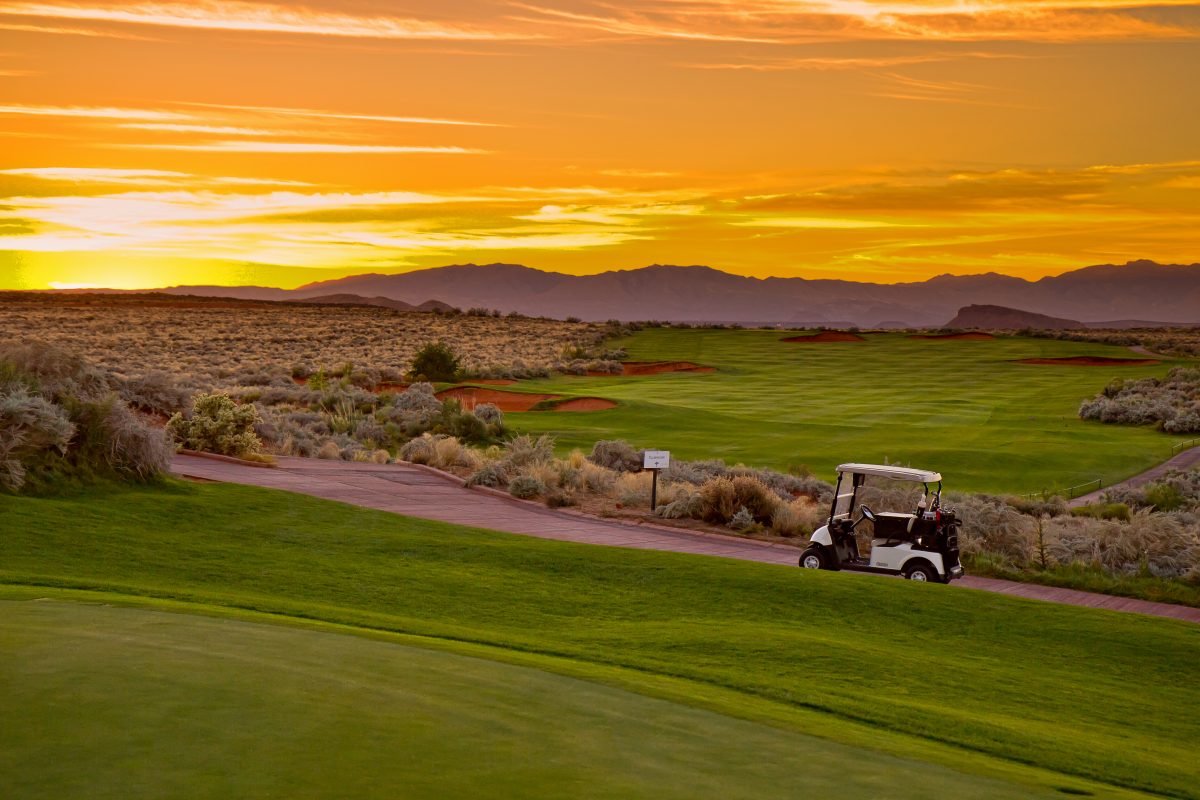 Sunset at Sand Hollow