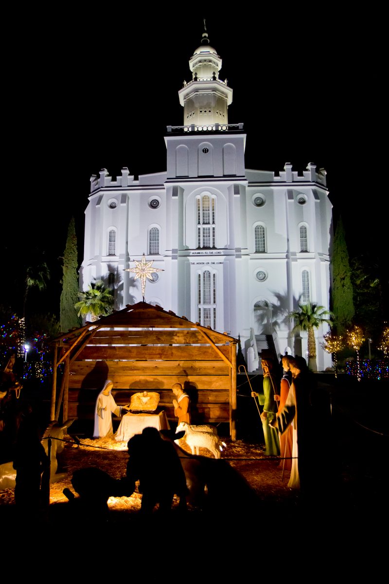 Manger at the Temple