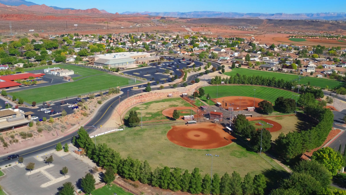 Washington Baseball Complex Aerial