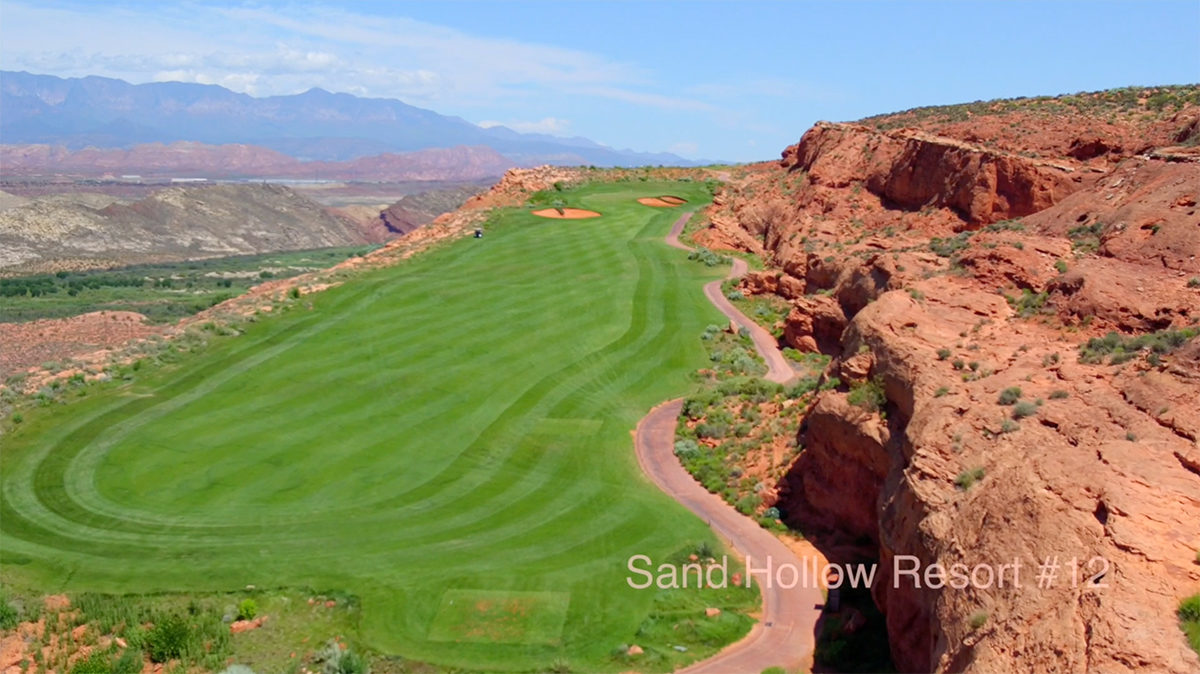Sand Hollow Resort Flyover