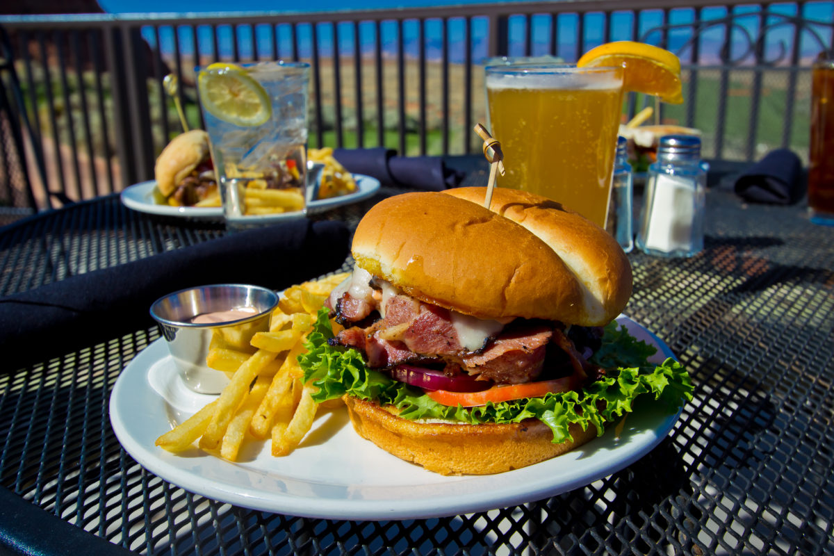 Burger and Beer at Sand Hollow Resort