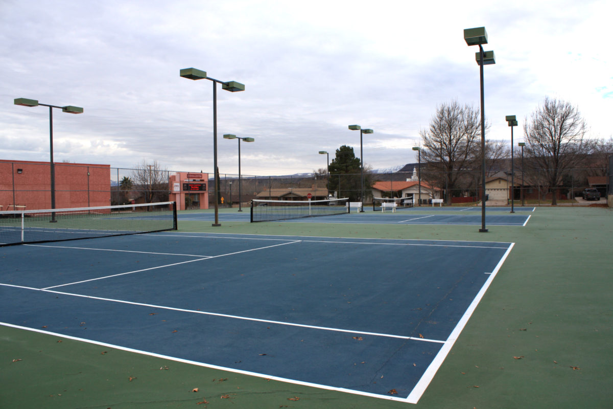 Tennis Courts at DSU