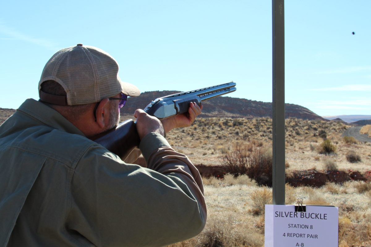 View from Behind Shotgun Shooter